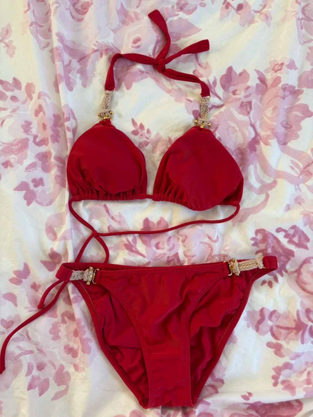 VIX Paula Hermanny Red Tie Bikini